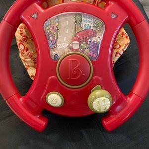 Toy steering wheel